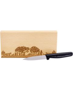 Kadastar Schneidebrett-Set Bergchilbi 18.5 cm  x 9 cm