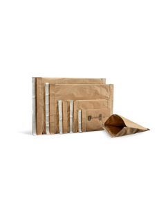 Brieger Versandtasche aus Papier 19.5 x 34.3 cm, Braun, 100 Stück
