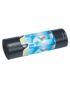 Papstar Kehrichtsack 120 l, 25 Stück, Grau