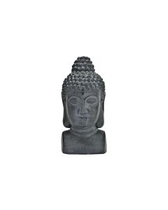 G. Wurm Dekofigur Buddhakopf Polyresin