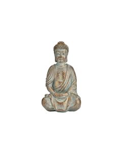 G. Wurm Dekofigur Buddha sitzend 25 cm