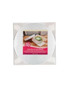 Funcakes Tortenbox mit Tortenplatte 25.9 x 25.9 x 15 cm, 1 Stück