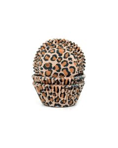 House of Marie Muffin Backform Leopard 50 Stück
