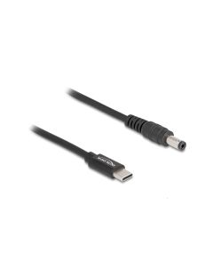 Delock Ladekabel USB-C zu 5.5 x 2.1 mm Stecker 1.5 m