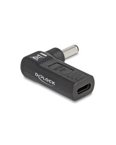 Delock Adapter USB-C zu Dell 4.5 x 3.0 mm 90° gewinkelt