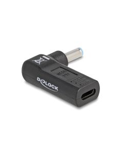 Delock Adapter USB-C zu HP 4.5 x 3.0 mm 90° gewinkelt