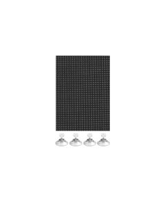 Gardinia Sonnenschutz 100 cm x 200 cm, Schwarz