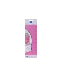 PME Streichpalette Wellen 25.5 cm, Rosa