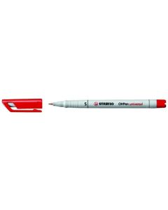 STABILO Folienstift OHPen Universal Rot, 10 Stück