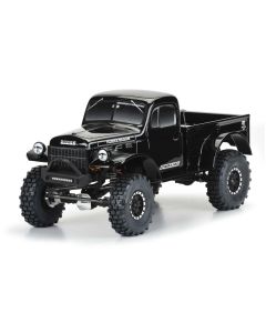 Proline Karosserie Dodge Power Wagon 1946 Schwarz, 1:10