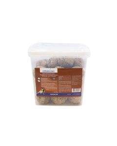 Eric Schweizer Wintervogelfutter Meisenknödel im Eimer, 30 x 90 g, netzfrei