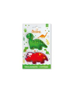 Decora Guetzli-Ausstecher-Set Mini 2 Stück, Dino