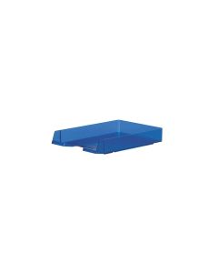 Biella Ablagekorb Parat Plast, A4, Blau/Transparent