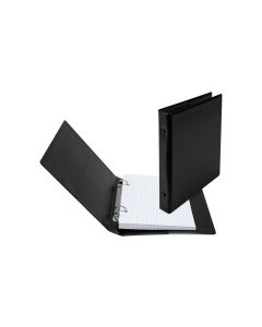 Biella Ringbuch A6 2.3 cm, Schwarz