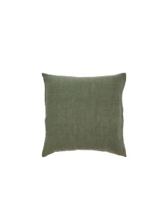 Södahl Kissen Linen 50 cm x 50 cm, Olivgrün