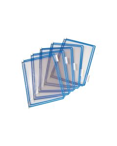 Tarifold Dokumentenhalter Sichttaschen T-Display Blau 10 Stück