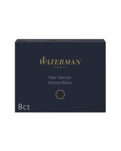 WATERMAN Tintenpatrone Standard Schwarz, 8 Stück