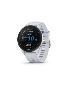 GARMIN GPS-Sportuhr Forerunner 255 Music Weiss/Weiss