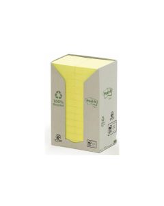 Post-it Notizzettel Post-it Recycling Notes 3.8 cm x 5.1 cm Gelb