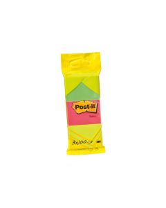 Post-it Notizzettel Post-it 3.8 cm x 5.1 cm,  3 Blöcke