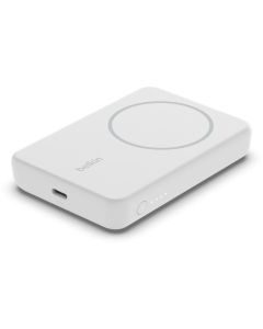 Belkin Powerbank Boost Charge kabellos 5000 mAh Weiss