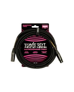 Ernie Ball XLR-Kabel XLRm-XLRf 6.1 m, Schwarz