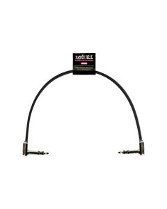 Ernie Ball Patch-Kabel 6409 Flat Ribbon – 0.3 m, Schwarz