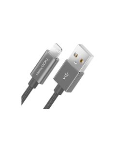 deleyCON USB 2.0-Kabel USB A - Lightning 2 m