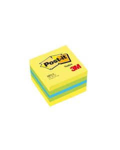 Post-it Notizzettel Post-it Mini Cubes 5.1 x 5.1 cm, Mehrfarbig