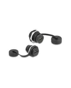 Delock HDMI-A Einbaubuchse IP67 staub- & wassserdicht