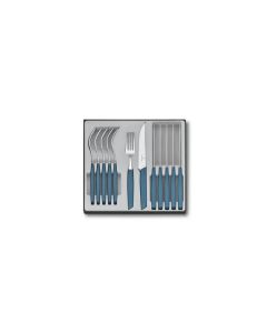 Victorinox Besteck-Set Swiss Modern 12-teilig, Blau