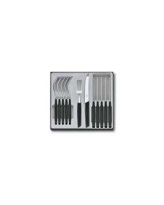 Victorinox Besteck-Set Swiss Modern 12-teilig, Schwarz