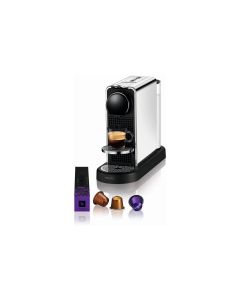 Krups Kaffeemaschine Nespresso CitiZ Platinum Edelstahl/Schwarz