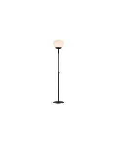 Markslöjd Stehleuchte Rise, E27, max. 40W, Schwarz/Weiss