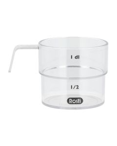 Rosti Messbecher Mensura 1 dl, Transparent
