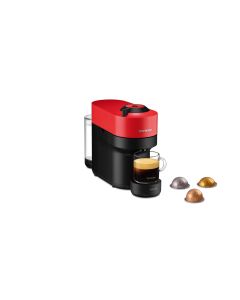 Krups Kaffeemaschine Nespresso Vertuo Pop XN9205 Spicy Red