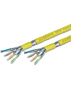 Wirewin Verlegekabel VKW SFTP K7A LSOH3 Cat 7A, S/FTP, 500 m, Gelb