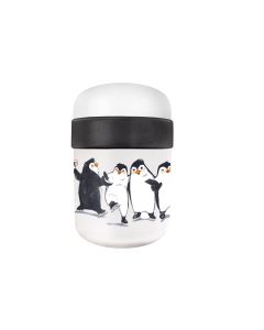 BioLoco Lunchpot Penguins Schwarz/Weiss