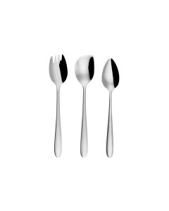 Sola Löffel-Set Alpha 3-teilig, Chrom