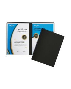 Pagna Präsentationsmappe Perfect A4, Schwarz, 1 Stück