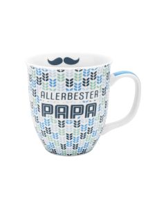 Sheepworld Kaffeetasse Allerbester Papa 400 ml, 1 Stück, Weiss