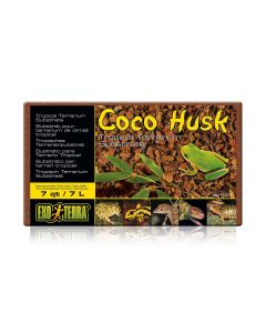 Exo Terra Bodensubstrat Coco Husk – Brick, 7 l