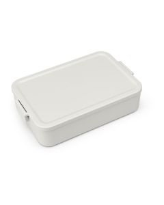 Brabantia Lunchbox Make & Take 25.5 x 16.7 x 6.2 cm, Hellgrau