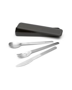 Brabantia Besteck-Set to go Make & Take 3-teilig, Silber