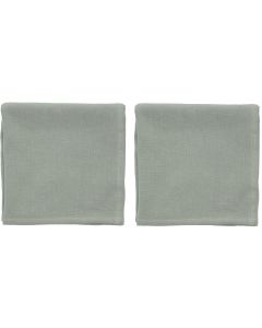 Södahl Stoffserviette Pure Linen 45 cm x 45 cm, 2 Stück, Grün