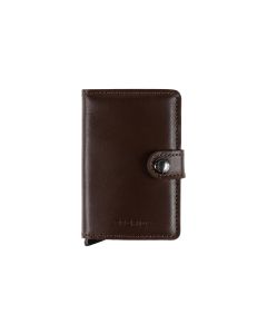 SECRID Portemonnaie Miniwallet Dark Brown