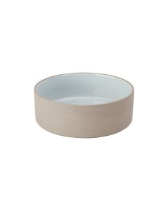 OYOY Keramiknapf Sia L, Ø 19.5 x H 6.5 cm, Ice