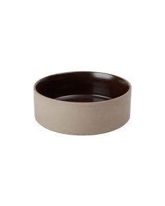 OYOY Keramiknapf Sia L, Ø 19.5 x H 6.5 cm, Choko