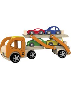 Viga Spielzeugfahrzeug Autotransporter