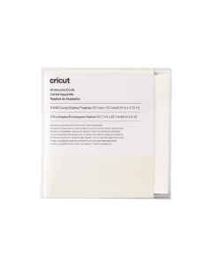 Cricut Blankokarte für Wasserfarben S40 12 Stück